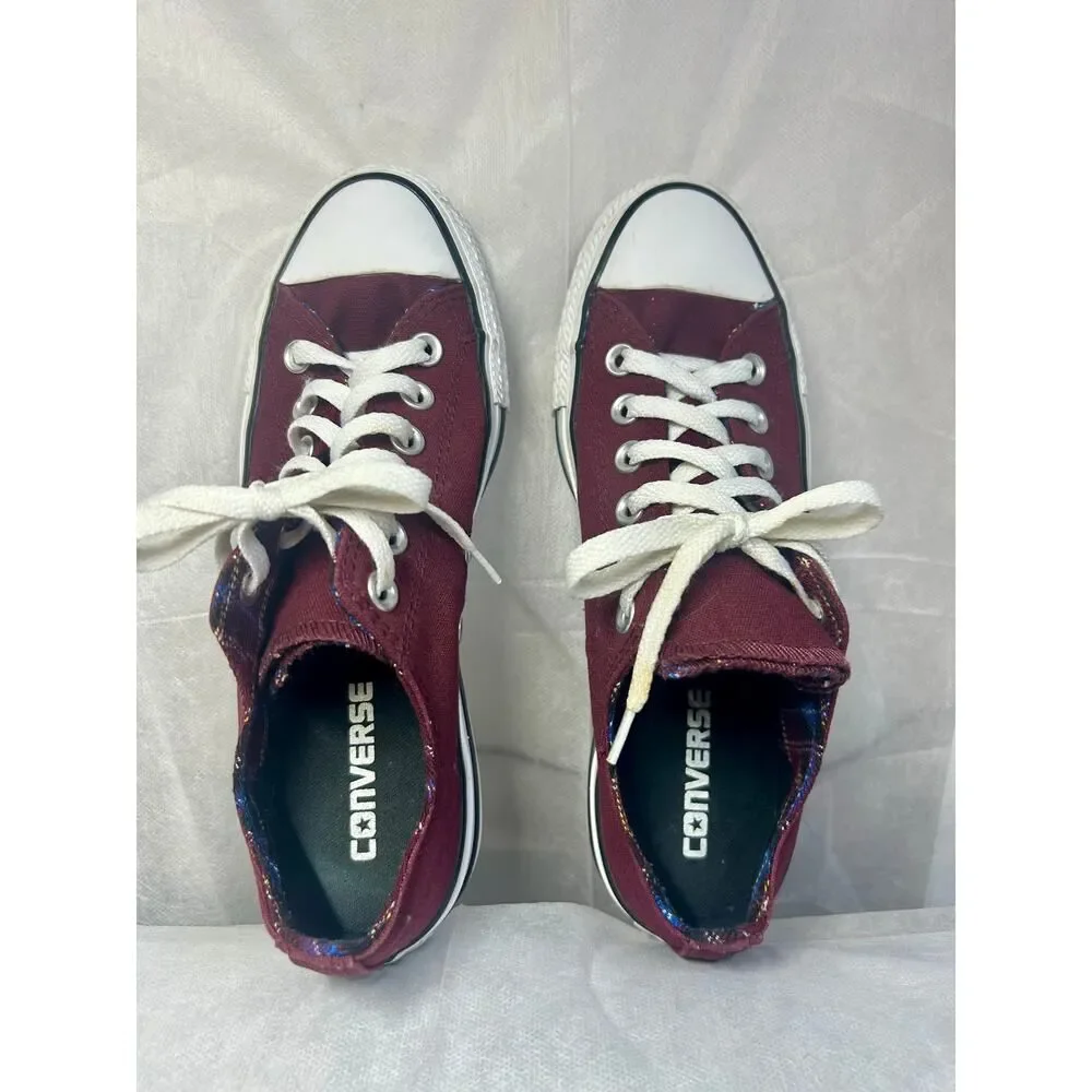 Converse Chuck Taylor All Star Burgundy Unisex Low Top W8/M6